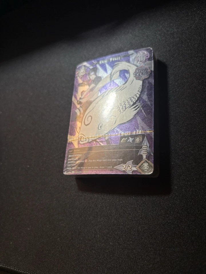 *SEALED* Naruto CCG - Ink Fish [Beast Scroll] 1386 Foil Promo x40 - Image 3 of 4