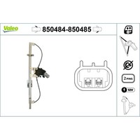 Fensterheber Valeo 850484 FüR Peugeot Fiat CitroëN Boxer Ducato Jumper I Saxo