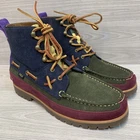 Ralph Lauren Polo Country Ranger Mid Boots Suede Leather Size US 8.5 Color NEW