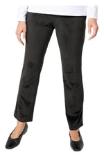 Belle by Kim Gravel Women's Belleour StraightLeg PullOn Pants Black