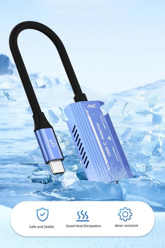 AR Smart Glasses Charging and Power Converter Type-C to Type-C Video+PD100W 2in1 - Afbeelding 5 van 8