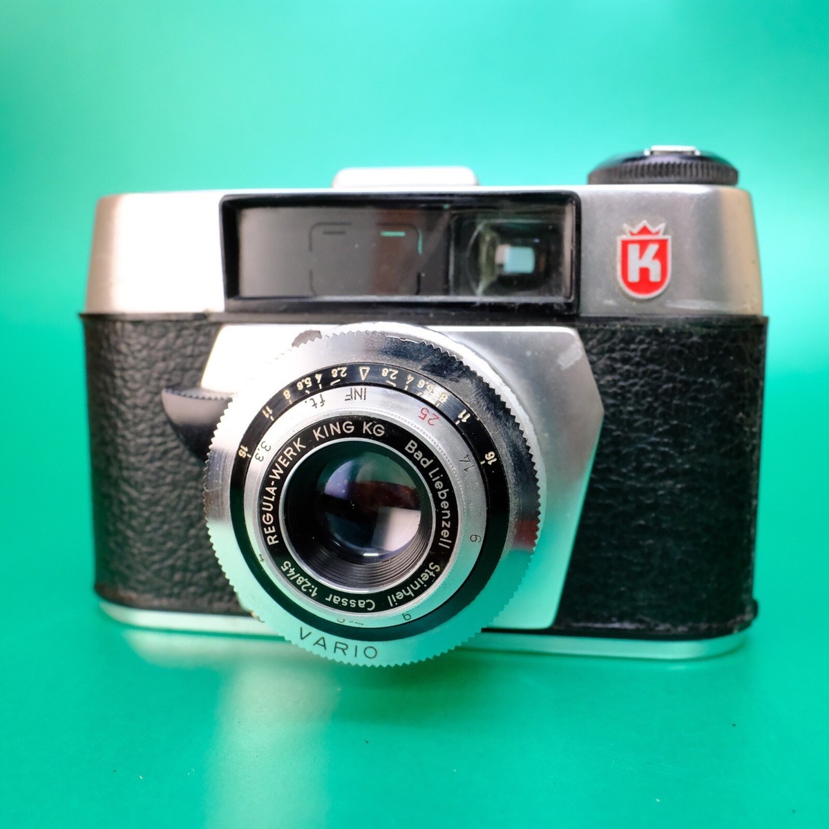 Vintage King Regulette Compact 35mm Film Camera 2.8 45mm Lens 