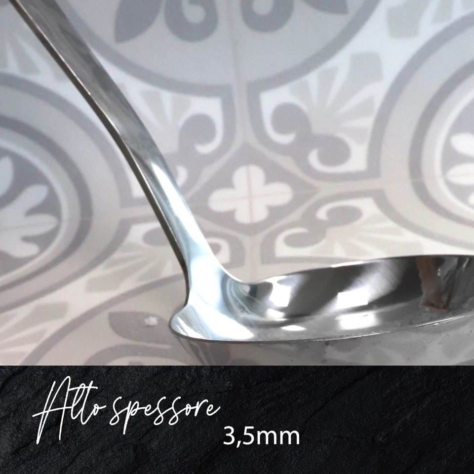 Set di 5 Utensili da cucina, Fackelmann, mestoli in acciaio inox - Immagine 4 di 4