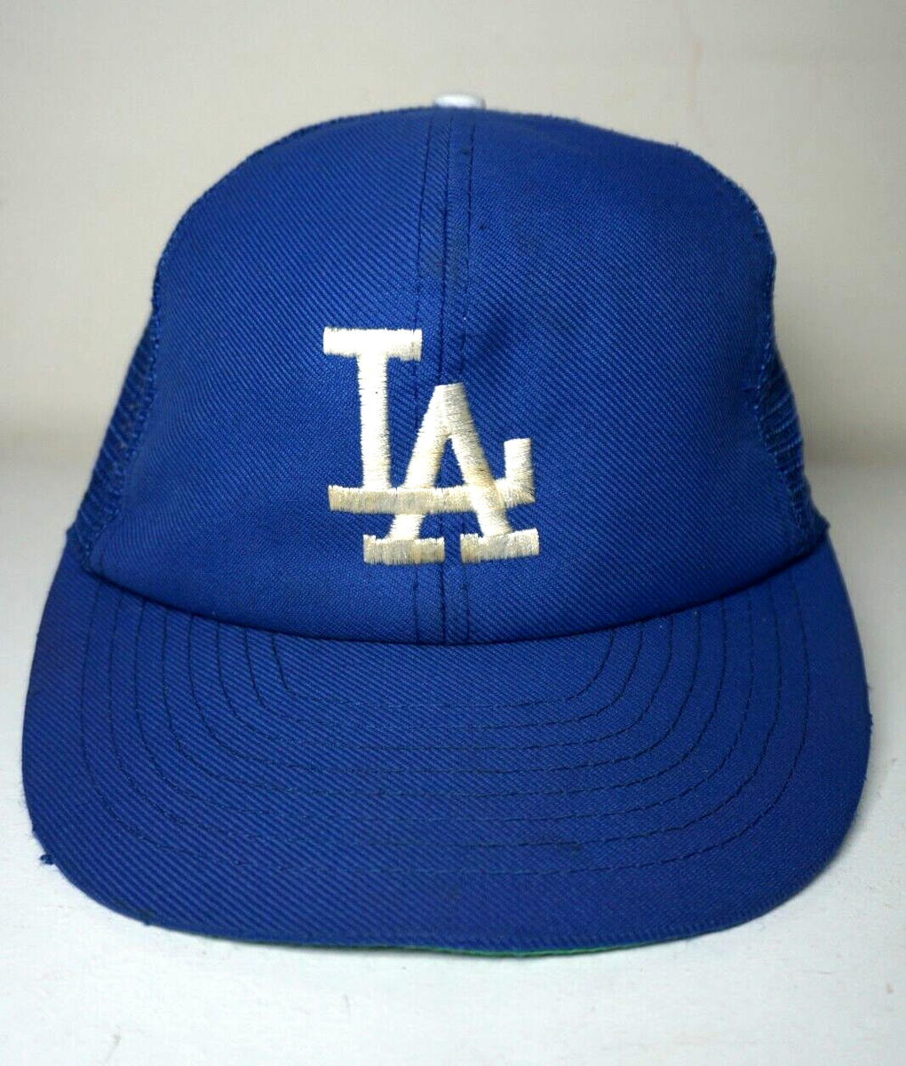 Vintage Los Angeles LA Snapback Hat Cap OTTO Blue 90s Mesh | eBay