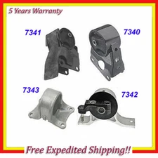 MotorKing Fits 02-06 NISSAN ALTIMA 2.5L ENGINE MOTOR & TRANS MOUNT SET for AUTO
