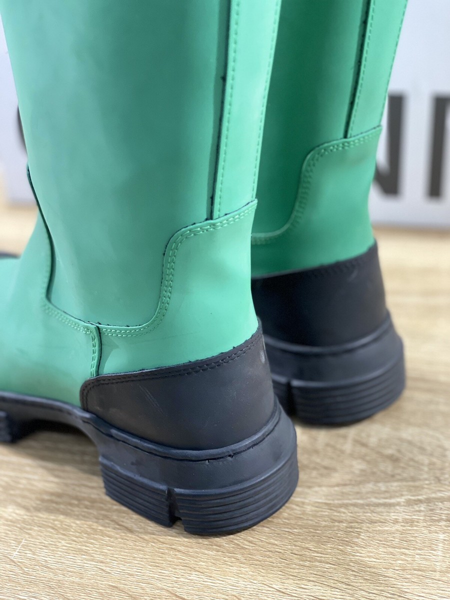 Gannì Country Boot Kalamata Frau KELLY Grün Frau Gummi Recycelt 37