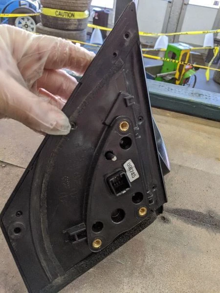 Espejo de puerta de vista lateral del pasajero derecho Hyundai Accent 2012-2017 Rojo Foto 4 de 4