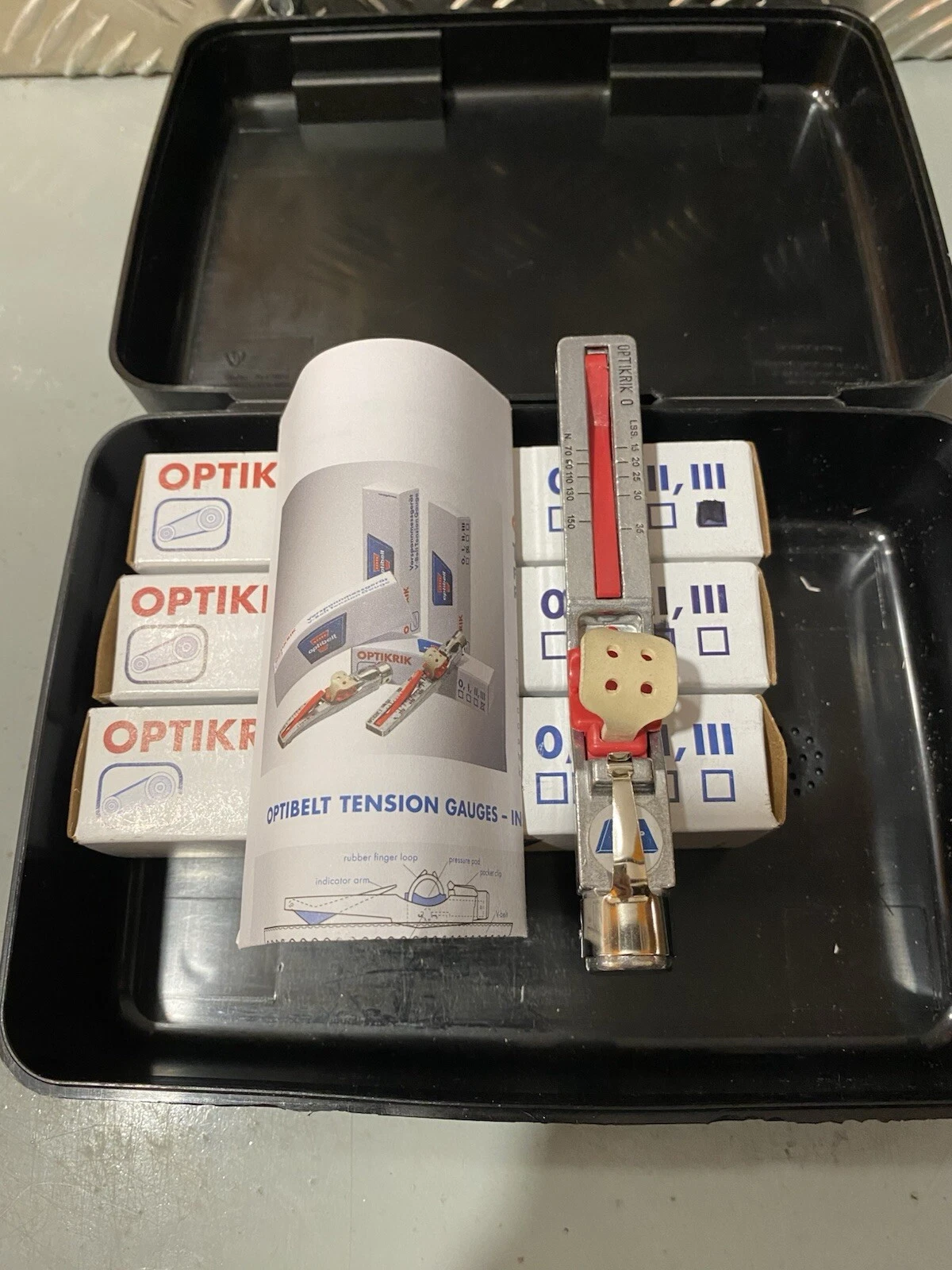 Optibelt Service Box 178-0771 Laser Align - Appears New May Be Used Missing Pen 5