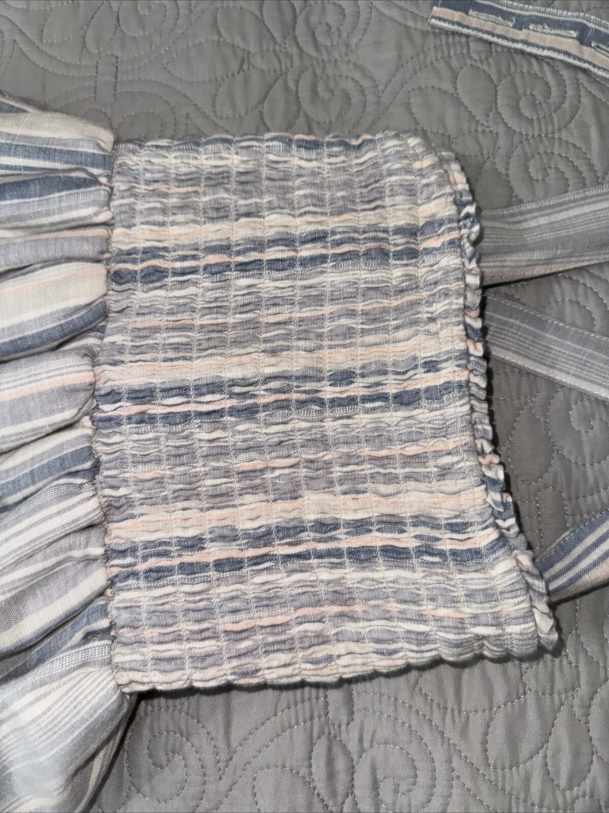 American Eagle Multi Colored Cross Back Stripe Mi… - image 6