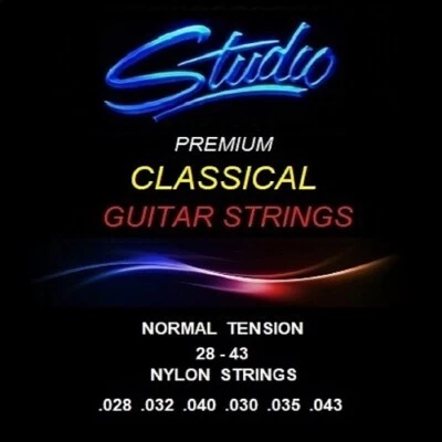 Nylon Classical Guitar Strings - 1 Set Studio Normal Tension Strings .028 .043