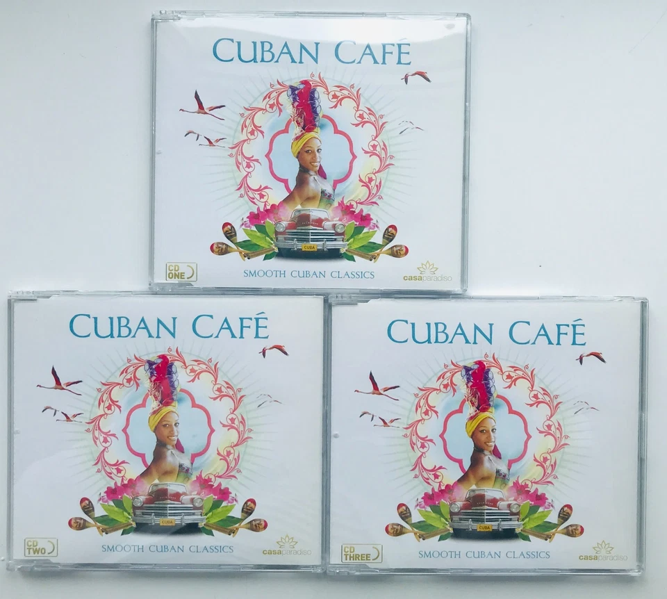 3 CD-Set CUBAN CAFE Smooth Cuban Classics | neuwertig (CR5926) - Bild 2 von 4