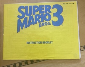 Authentic Nintendo NES Super Mario Bros. 3 Game Cartridge Tested w/Manual VG