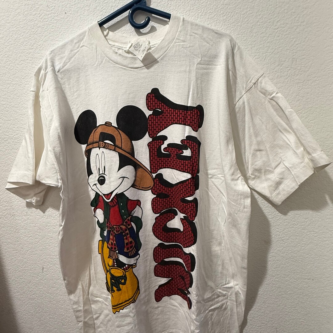 ALTRA T shirt vintage retrò Jerry Leigh Topolino anni 90 hip hop xl grafica punto singolo