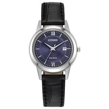 Citizen Womens Classic Date Eco-Drive Ring Bl...