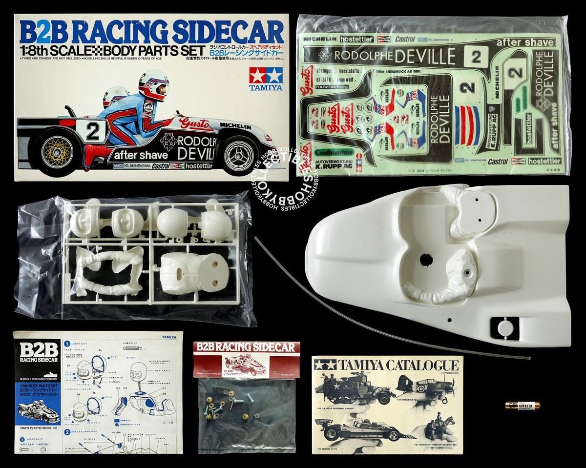 タミヤラジコン 1/8 B2Bレーシングサイドカー Amazon | TAMIYA タミヤ 1/8 B2B RACING SIDECAR レーシング