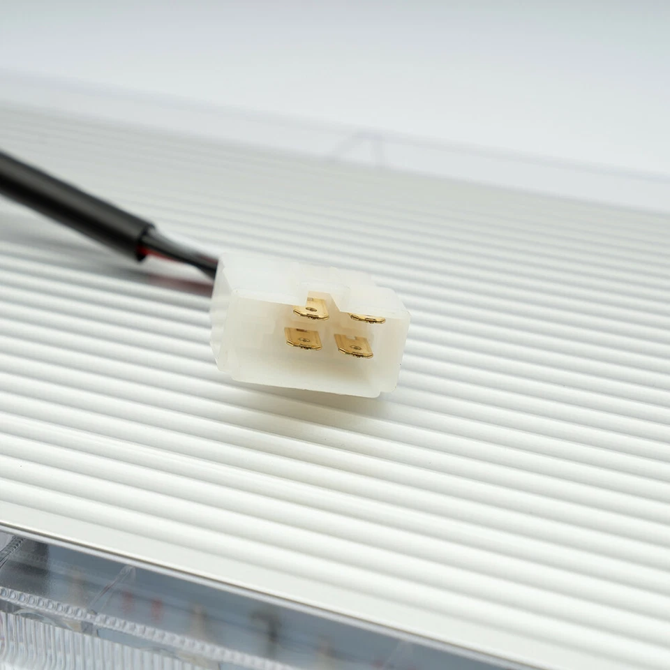 47" 88 LED Strobe Light Bar Amber White Emergency Response Beacon Warn Tow Truck - Image 4 of 4