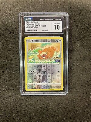 Ditto (Bidoof) - 059/078 - Common Reverse Holo Unpeeled