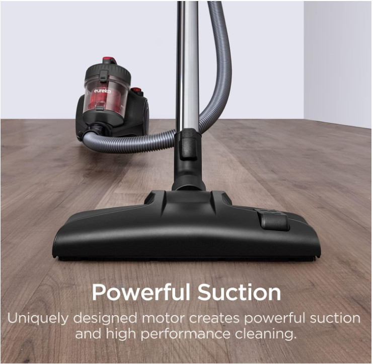 Lightweight Bagless Canister Vacuum cleaner/ indoor Carpets pet hair Hard Floors