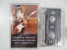 STEVIE RAY VAUGHAN & Double Trouble LIVE at Carnegie Hall Cassette Excellent!