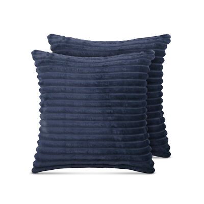 Sofakissen Cord Optik ( 2er Pack ) Dekokissen Couchkissen Kissen Reißverschluss 