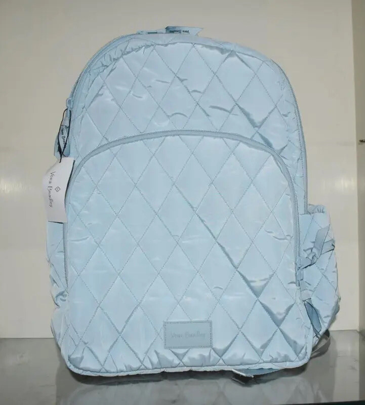 LEDイルミパック パステルブルー Vera Bradley Ultralight Large Backpack Sea Salt Blue 27123-7877