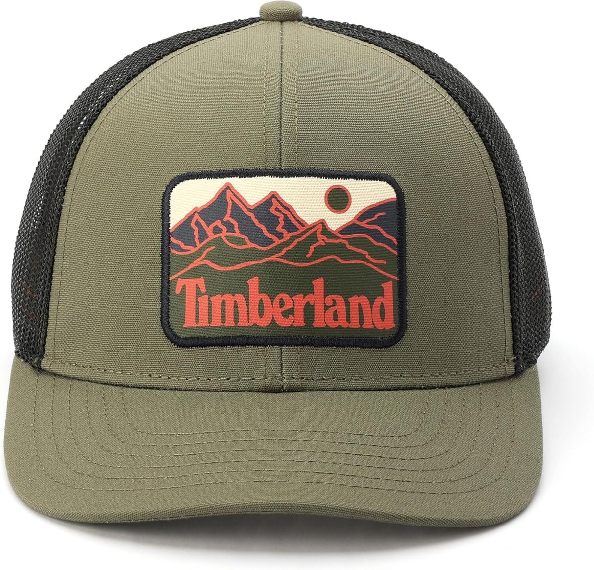 Timberland Mountain Line Patch Trucker Hat | eBay