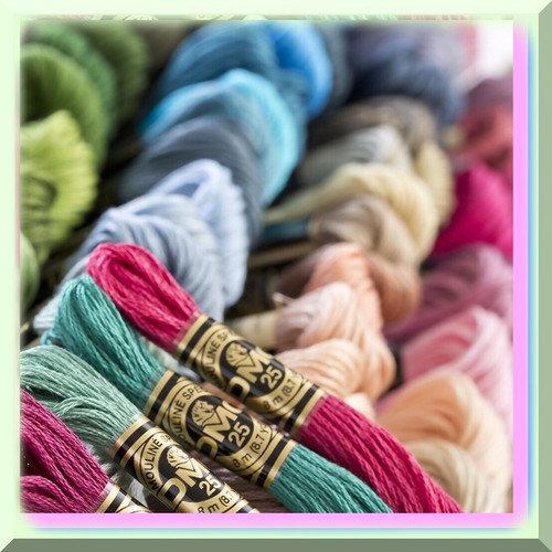 EcoStitch 6-Strand Cotton: Verdant Pistachio Green - Vibrant, Sustainable Embroi - Picture 6 of 7