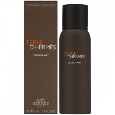 HERMES TERRE D'HERMES 150ML DEODORANT SPRAY BRANDNEU & VERSIEGELT