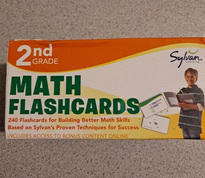2nd Grade Math Flashcards : 240 Flashcards for Building Better Math Skills...