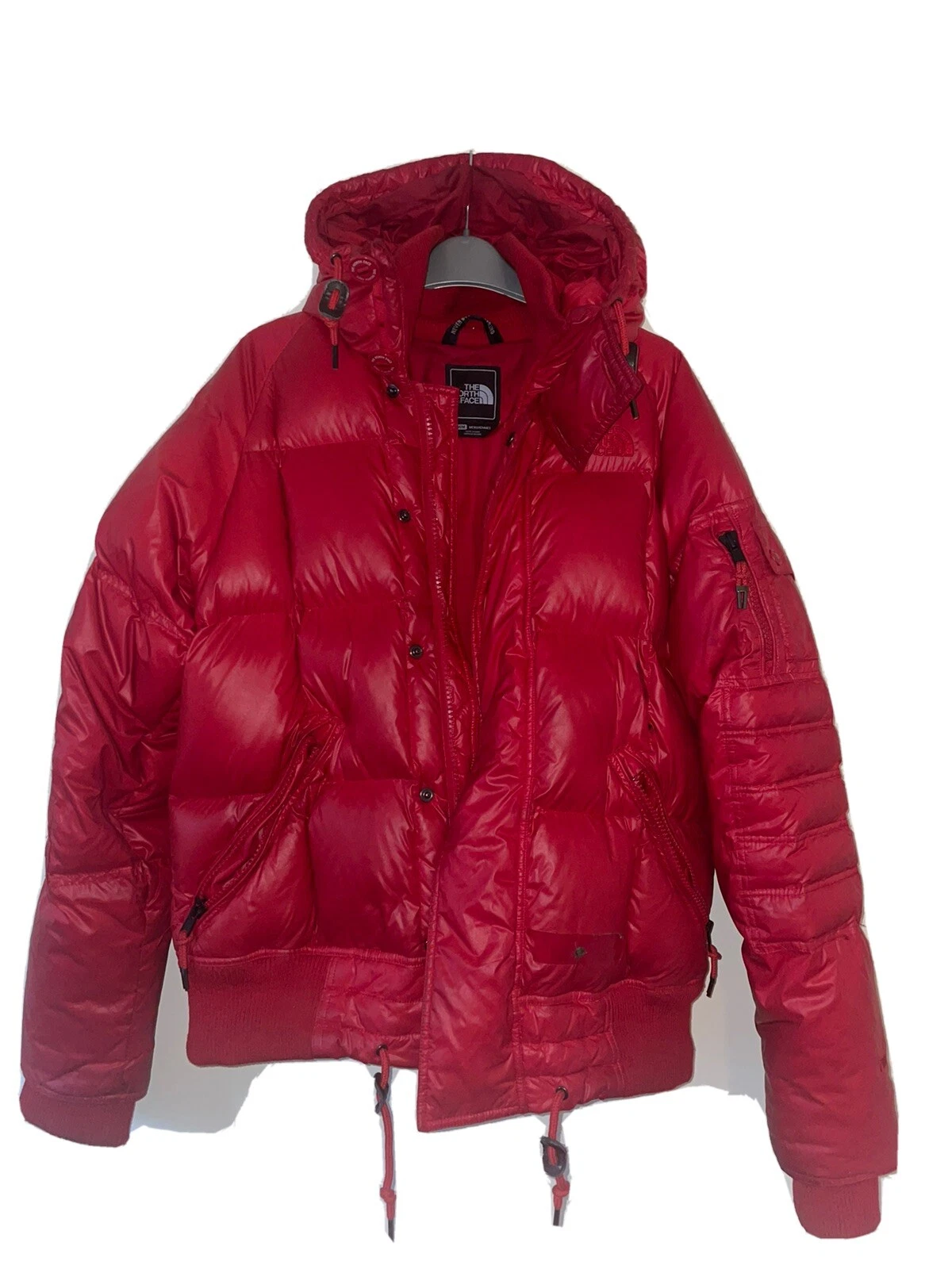 rare vintage northface 700 puffer red