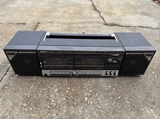 Aiwa CA-W40 Portable Stereo Boombox Ghetto Blaster Vintage Radio