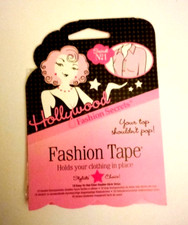 Hollywood Secret No 1 Fashion Tape 18 Easy-To-Use Clear Double-Stick Strips