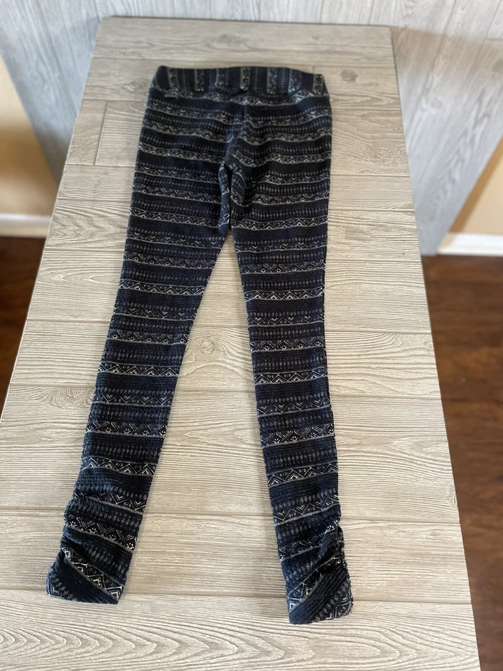 Леггинсы Columbia брюки женские размер XS черные жаккардовые брюки для отдыха - Изображение 4 из 4