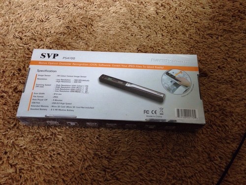 SVP PS4100 Handy Scan NIB PORTABLE HAND SCANNER - Picture 5 of 6