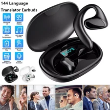 M8 Language Translator Earbuds 144 Languages Accuracy Wireless Two Way