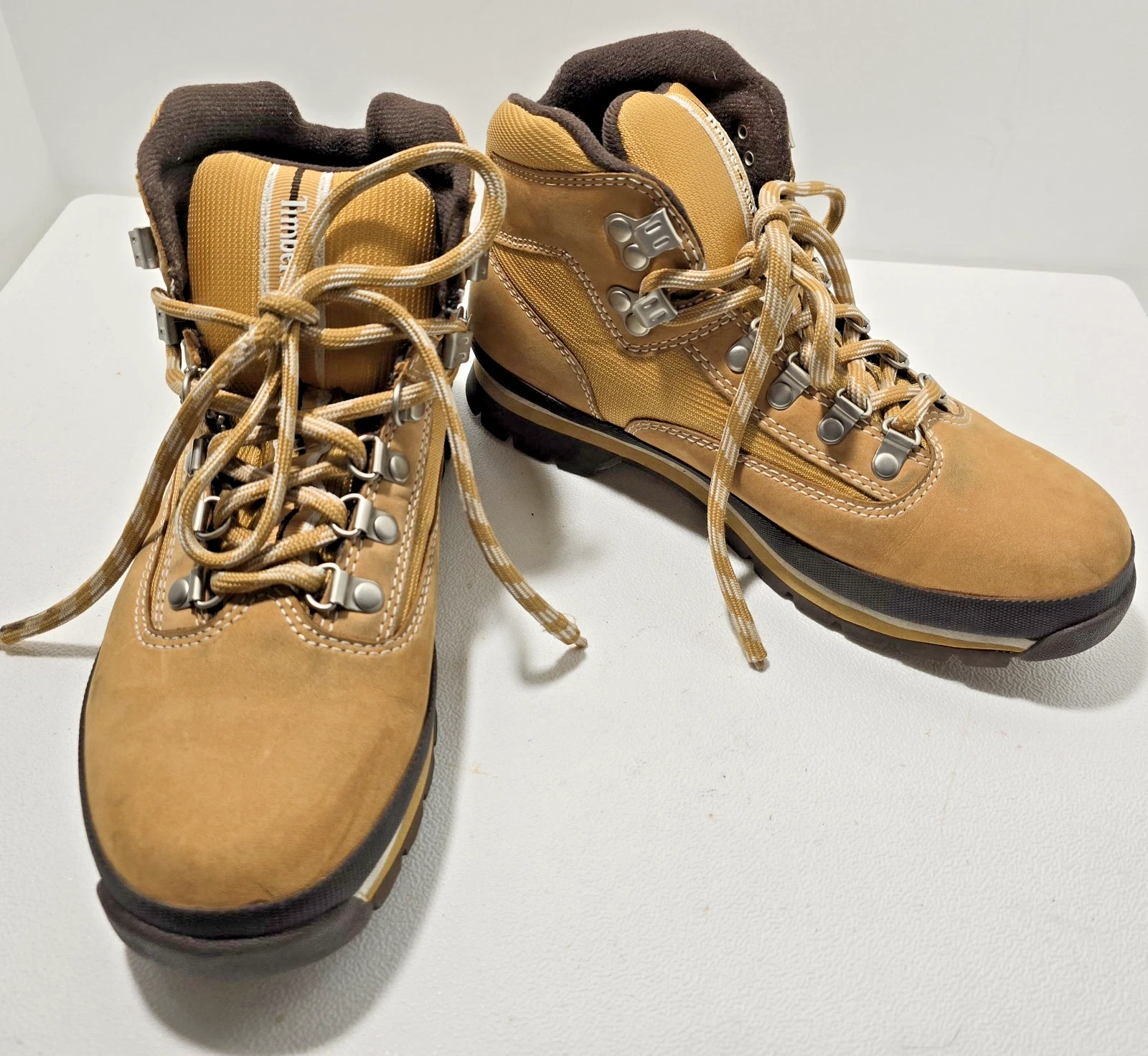 Stivali da trekking Timberland Wheat Euro da donna taglia 9 #56345