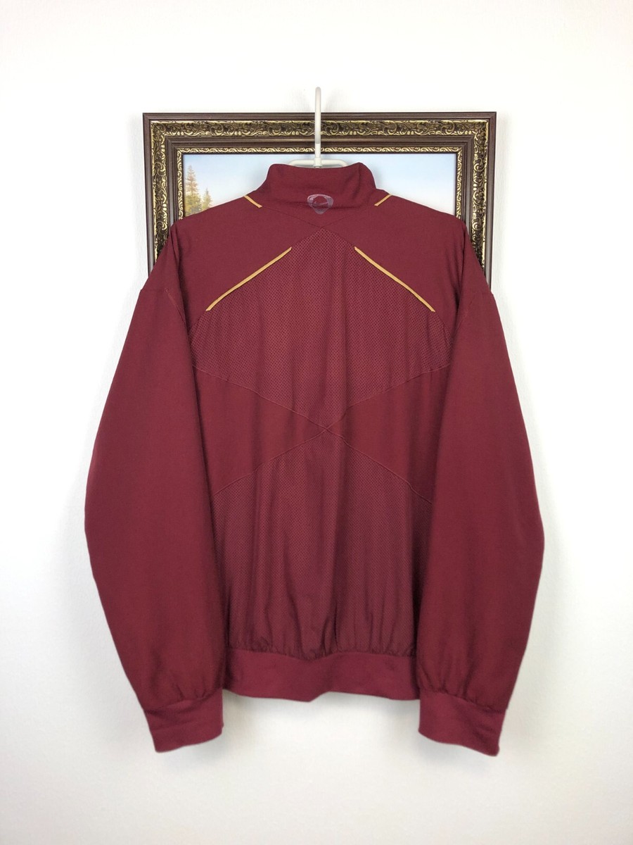 最終値下げ「arsenal」Nike HIGHBURY ジャケット ワインレッド Vintage Nike Arsenal Football Jacket Soccer Track Top