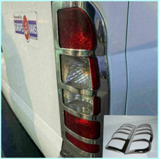 Chrome Rear Lamp Frame Trim Cover 2pcs For Ford TRANSIT MK6 M7 2000-2013