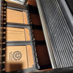 Nintendo NES Console Action Set Complete + NES 2 Drawer 28 game Storage Box. OEM