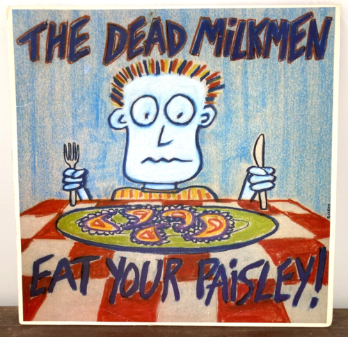 The DEAD MILKMEN Eat Your Paisley 1986 LP Restless Records 72131 NO INSERT VG+ - Afbeelding 1 van 16