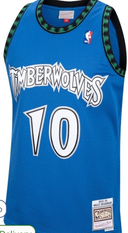 Minnesota Timberwolves Wally Szczerbiak Mitchell & Ness Swingman Jersey 5xl 