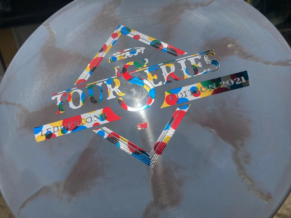 Discraft Ledgestone Edition ESP Sol-Blue Gray w Wonderbread Foil - Image 4 of 4