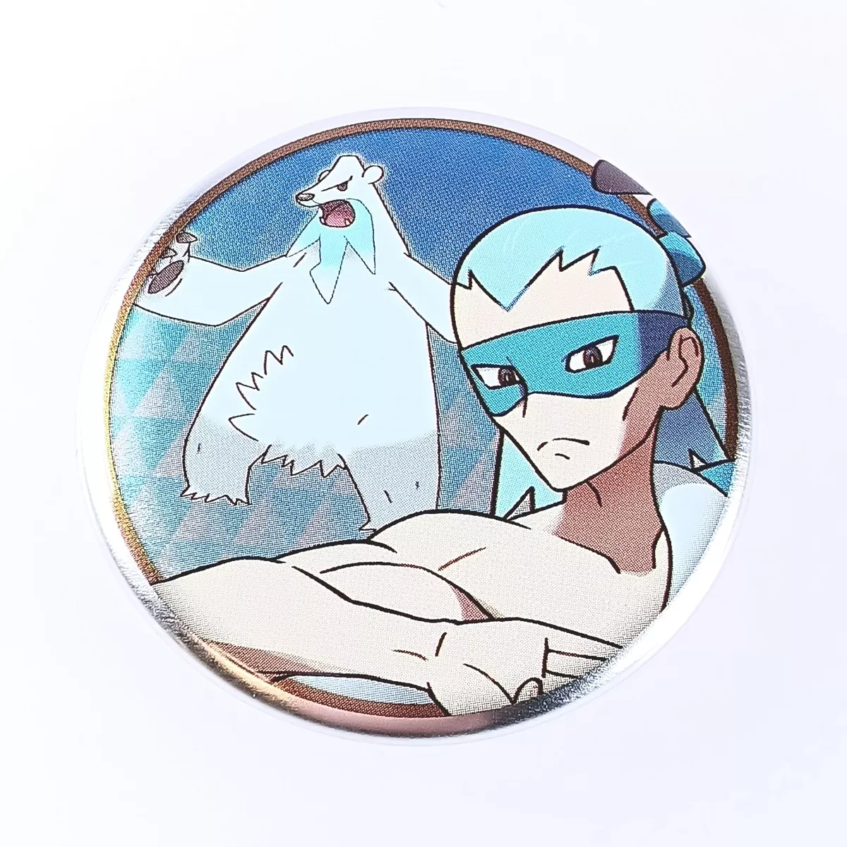 Brycen Beartic Pokemon Gym Leader Can Badge Japanese From Japan F/S | eBay