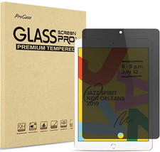 Privacy Screen Protector Anti-Spy Tempered Glass For 10.2" iPad 9th/8th/7th Gen