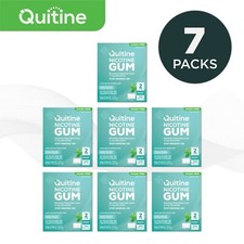 Quitine Nicotine Gum 2mg Traditional Mint 1680 Pieces 7 bulk boxes