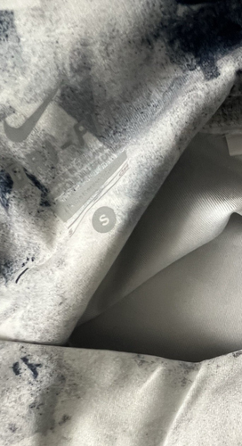 Original Nike Capri Leggings "Marmor-Muster" S 38-40 blau grau weiß Superstretch - Bild 6 von 7