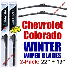 WINTER Wipers 2pk Super-Premium fit 2004-2012 Chevy Chevrolet Colorado 35220/190