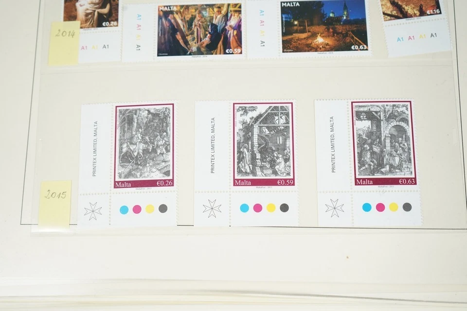 EUROPE CHRISTMAS COLLECTION OF 400+ STAMPS & 60 + SOUVENIR SHEETS MINT & USED - Image 3 of 4