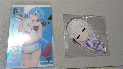 Re:Zero Wafer Vol.5 34 Rem Emilia Chibi-koro Schlüsselanhänger