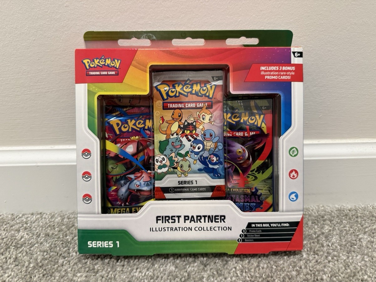 Pokemon TCG First Partner Illustration Collection Series 1 Box